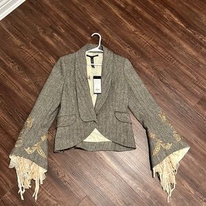 Robert Rodriguez tweed bolero